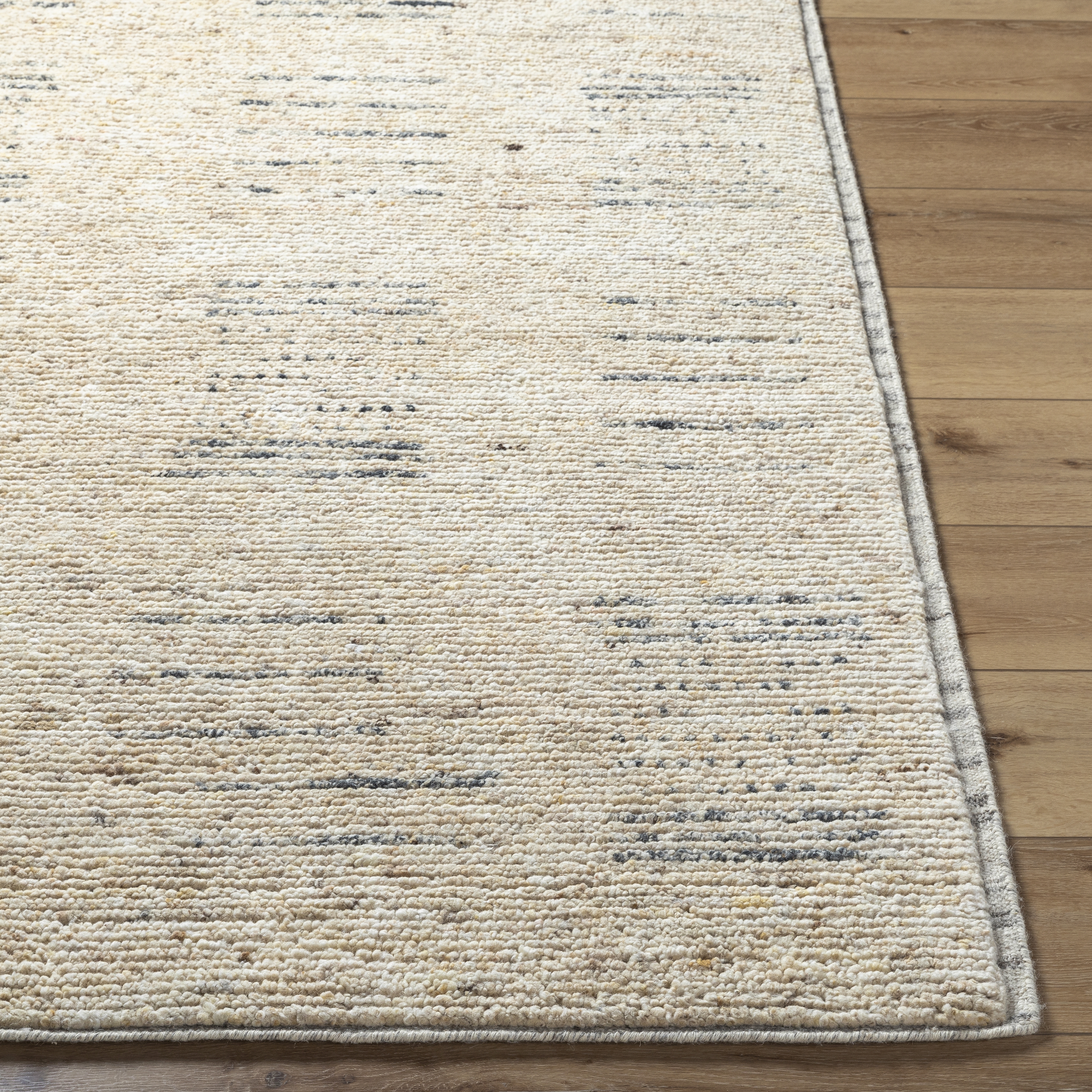 Davey Beige Indoor 10' x 14' Handmade Rug - Image 3