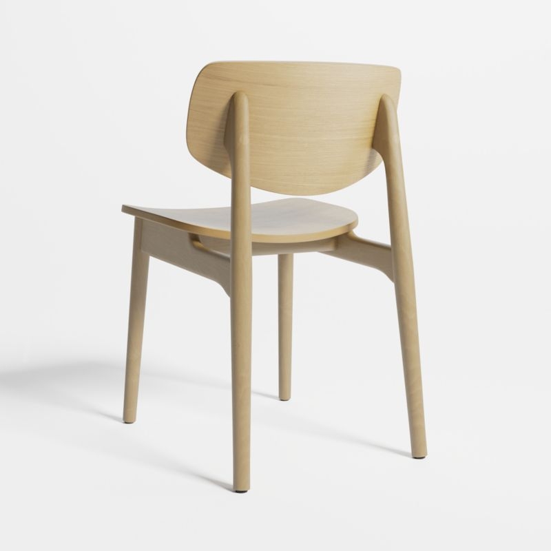 Paolo Natural Wood Dining Chair - Image 3