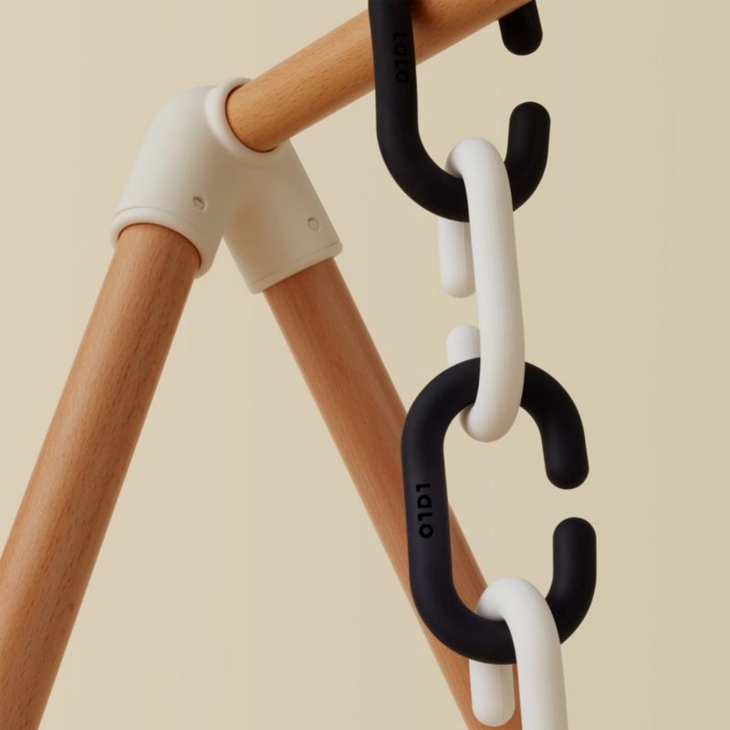 Lalo Oatmeal Wooden Baby Play Gym - Image 6