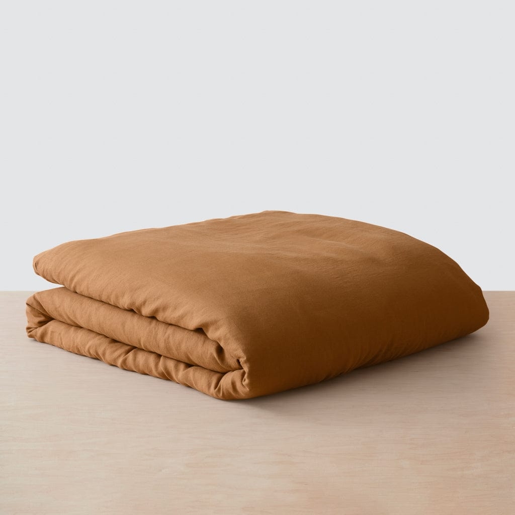 The Citizenry Stonewashed Linen Duvet Cover | King/California King | Light Grey - Image 6