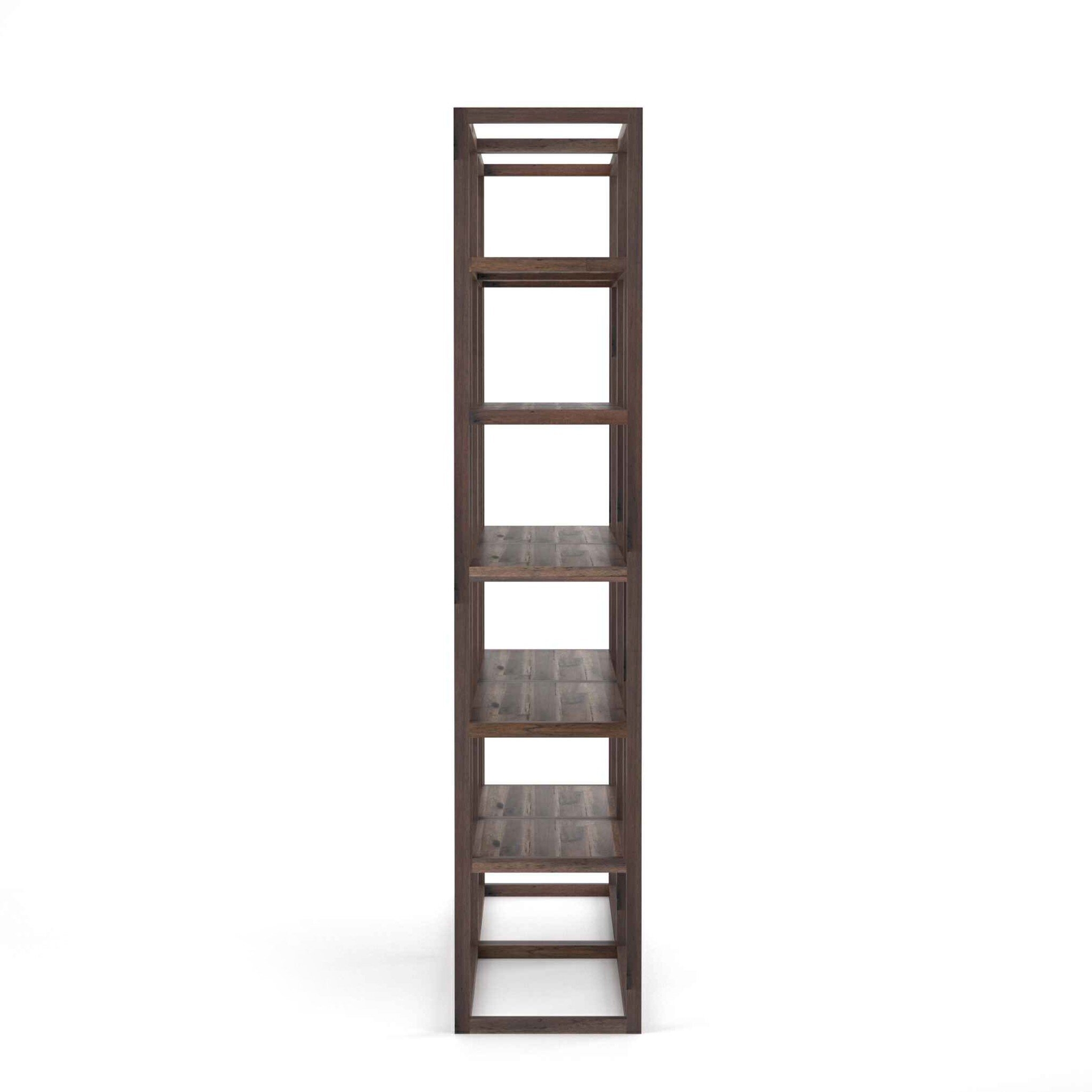 Waylon Double Bookshelf - Harvest Brown - Image 3