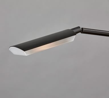 Post LED Marble Floor Lamp, Bronze - Image 5