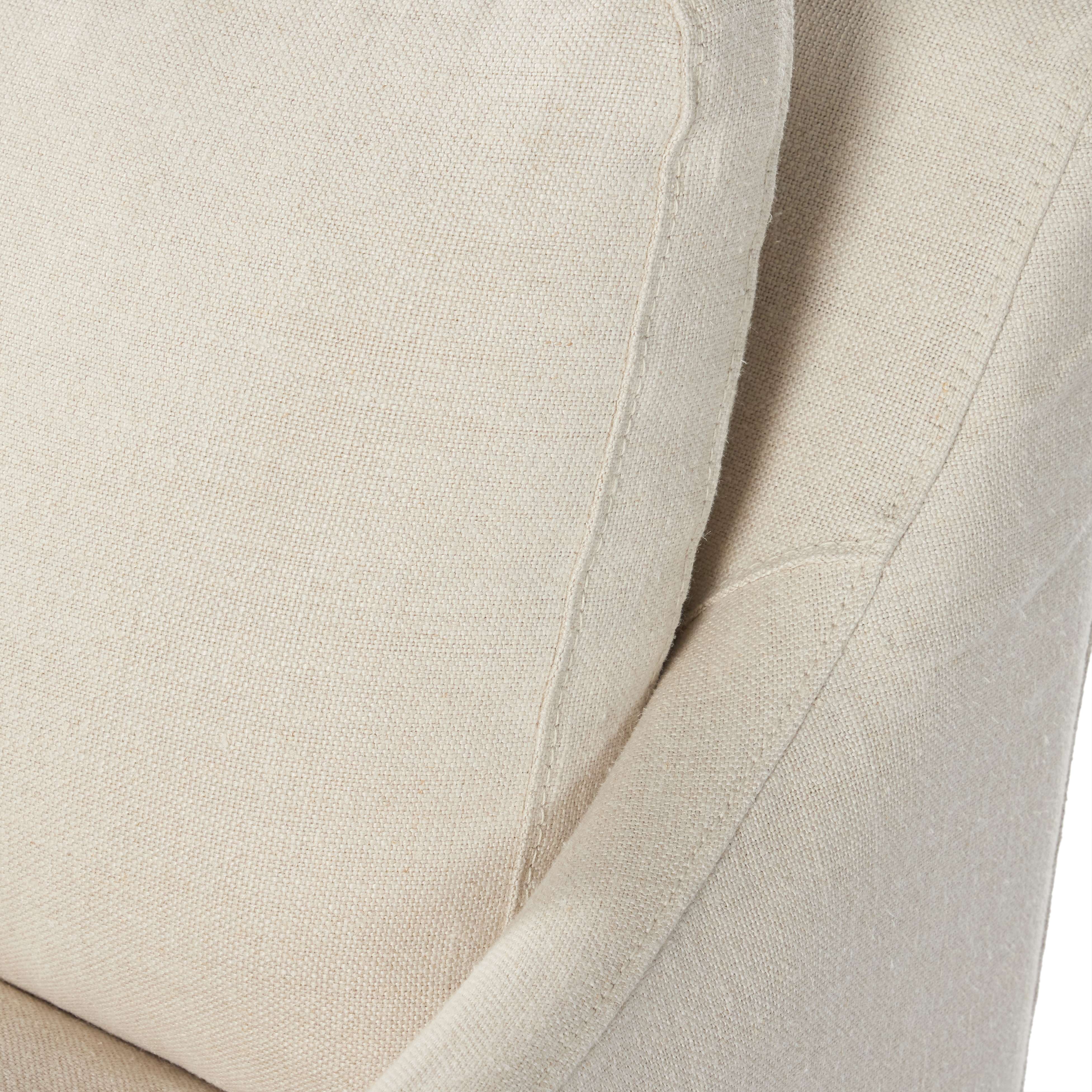 Monette Slipcover Dining Chair-Natural - Image 7