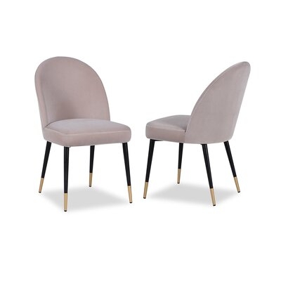 Alfa Velvet Upholstered Side Chair (set of 2) - Image 0