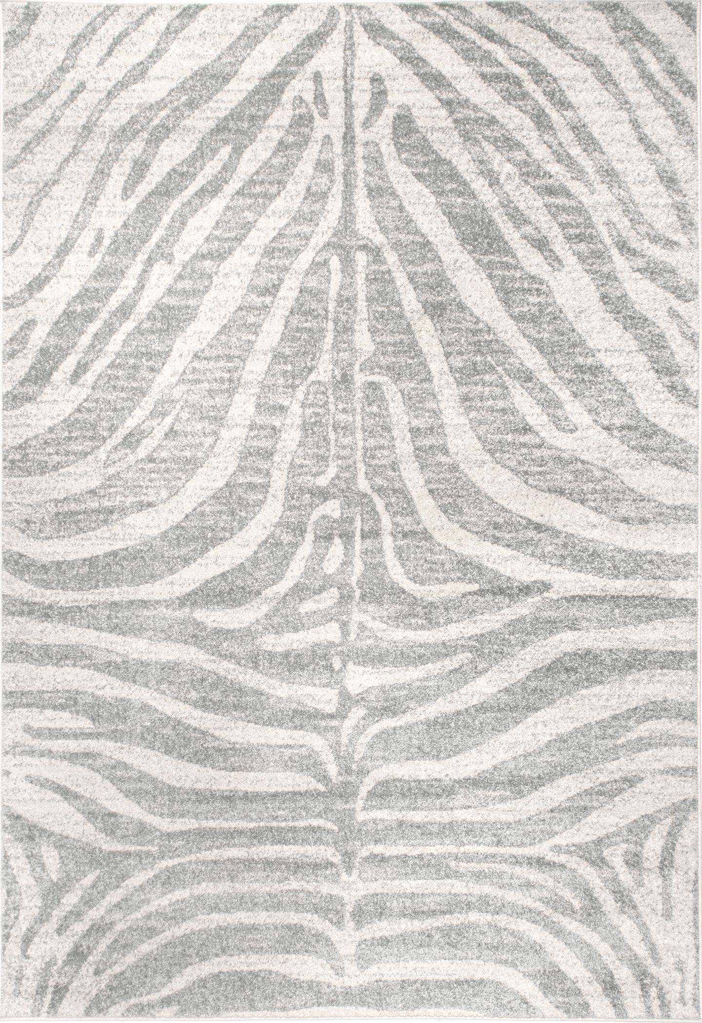 Royal Zebra Stripes Area Rug - Image 1