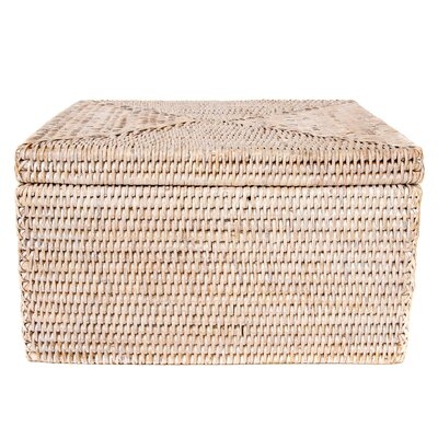 Letter File Wicker/Rattan Box - Image 0