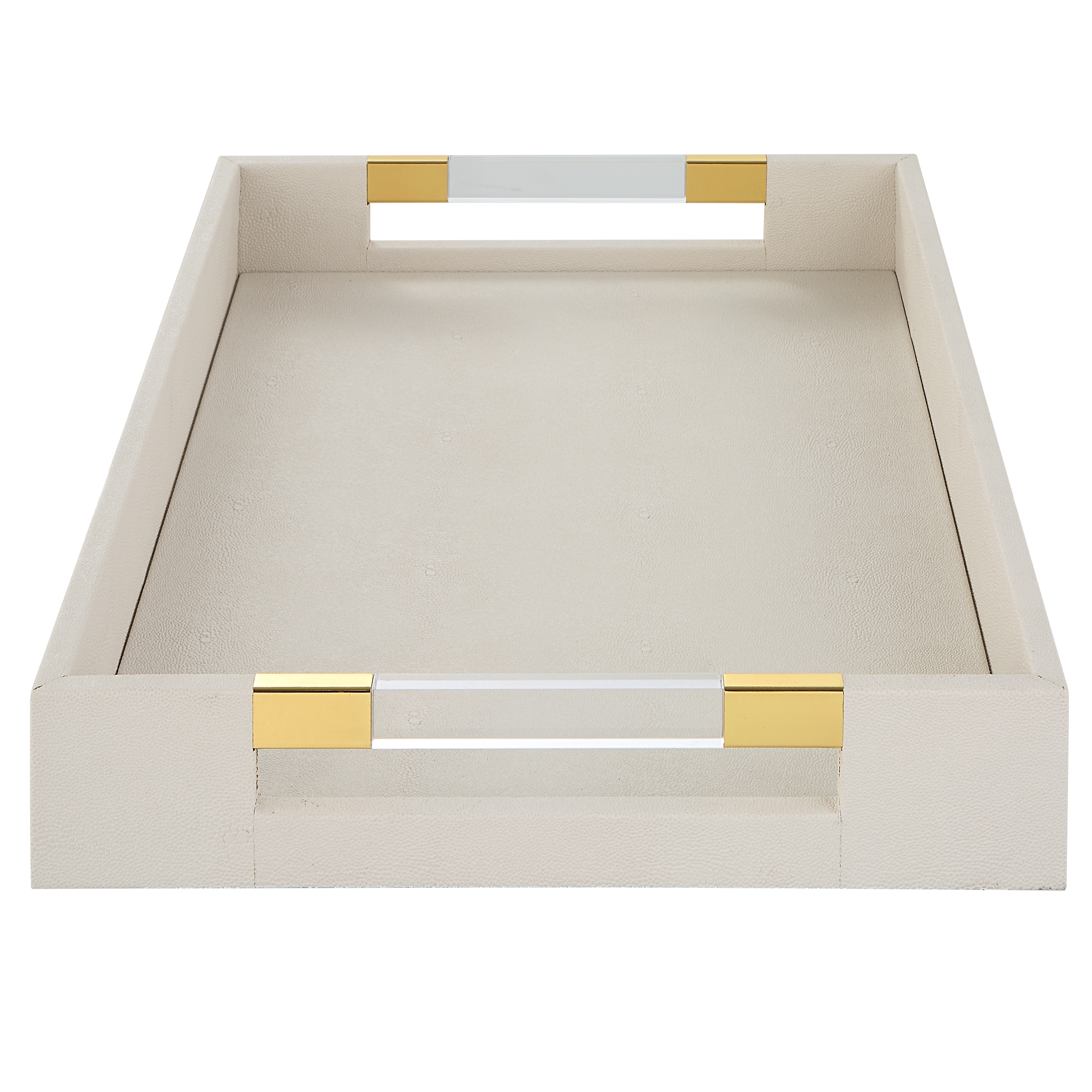 Wessex White Shagreen Tray - Image 5