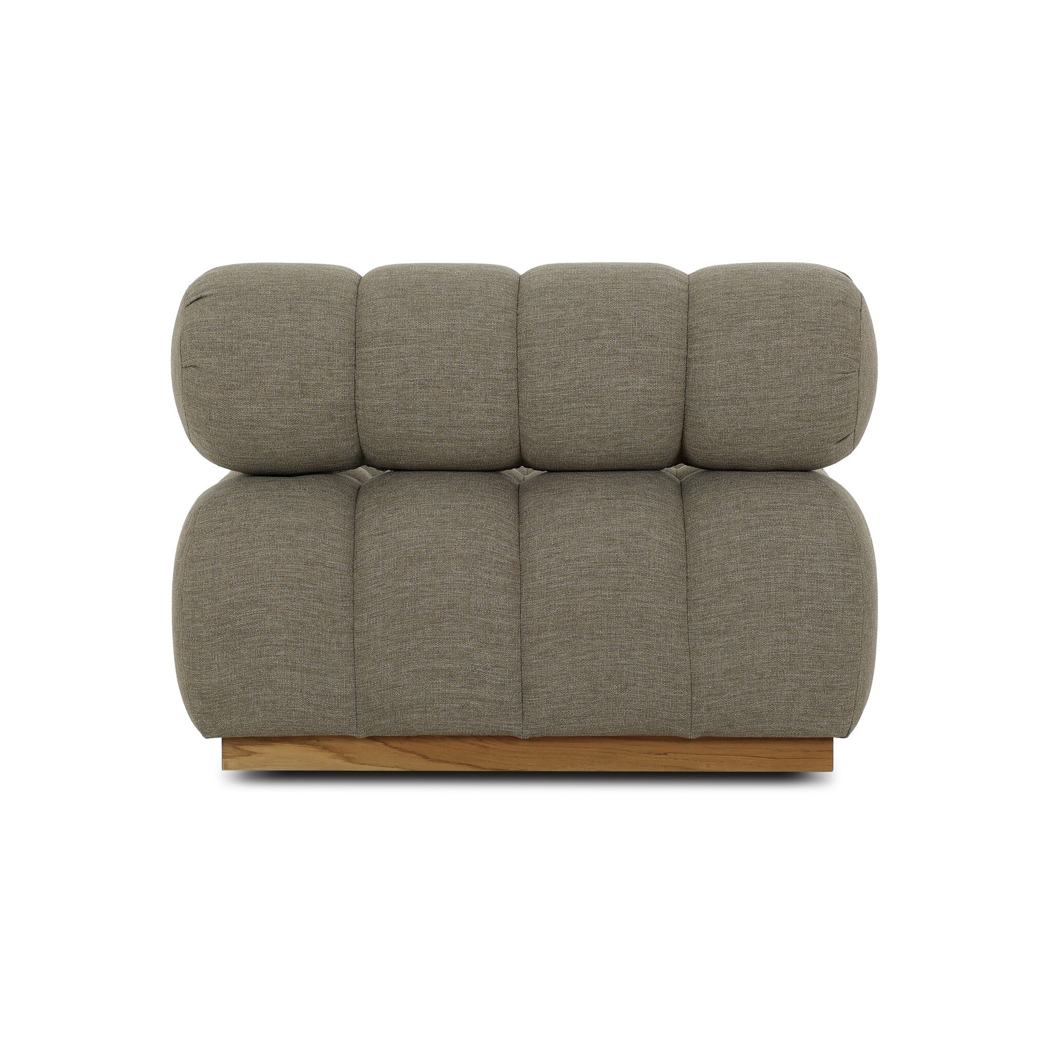 Roma Outdoor Swivel Chair - Alessi Fawn - Image 4