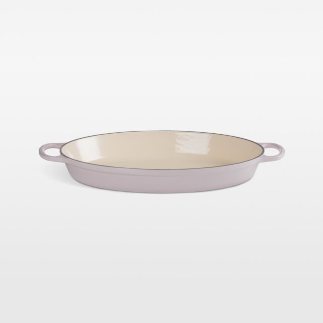 Le Creuset ® Signature 3-Qt. Shallot Enameled Cast Iron Oval Baker - Image 0