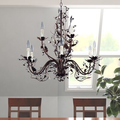 Kaylie 9-Light Candle Style Tiered Chandelier - Image 0