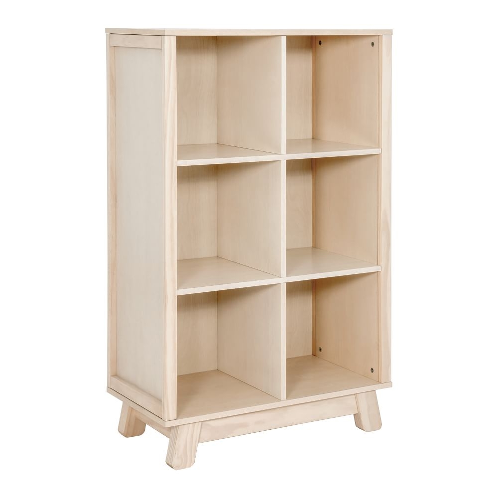 Hudson Cubby Bookcase, Washed Natural, WE Kids - Image 0