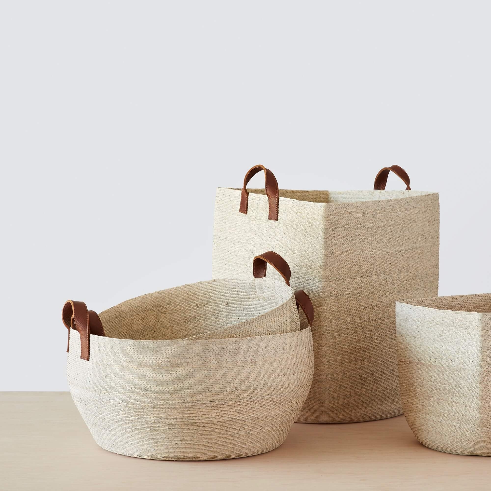 The Citizenry Mercado Floor Baskets | Large | Natural - Image 7