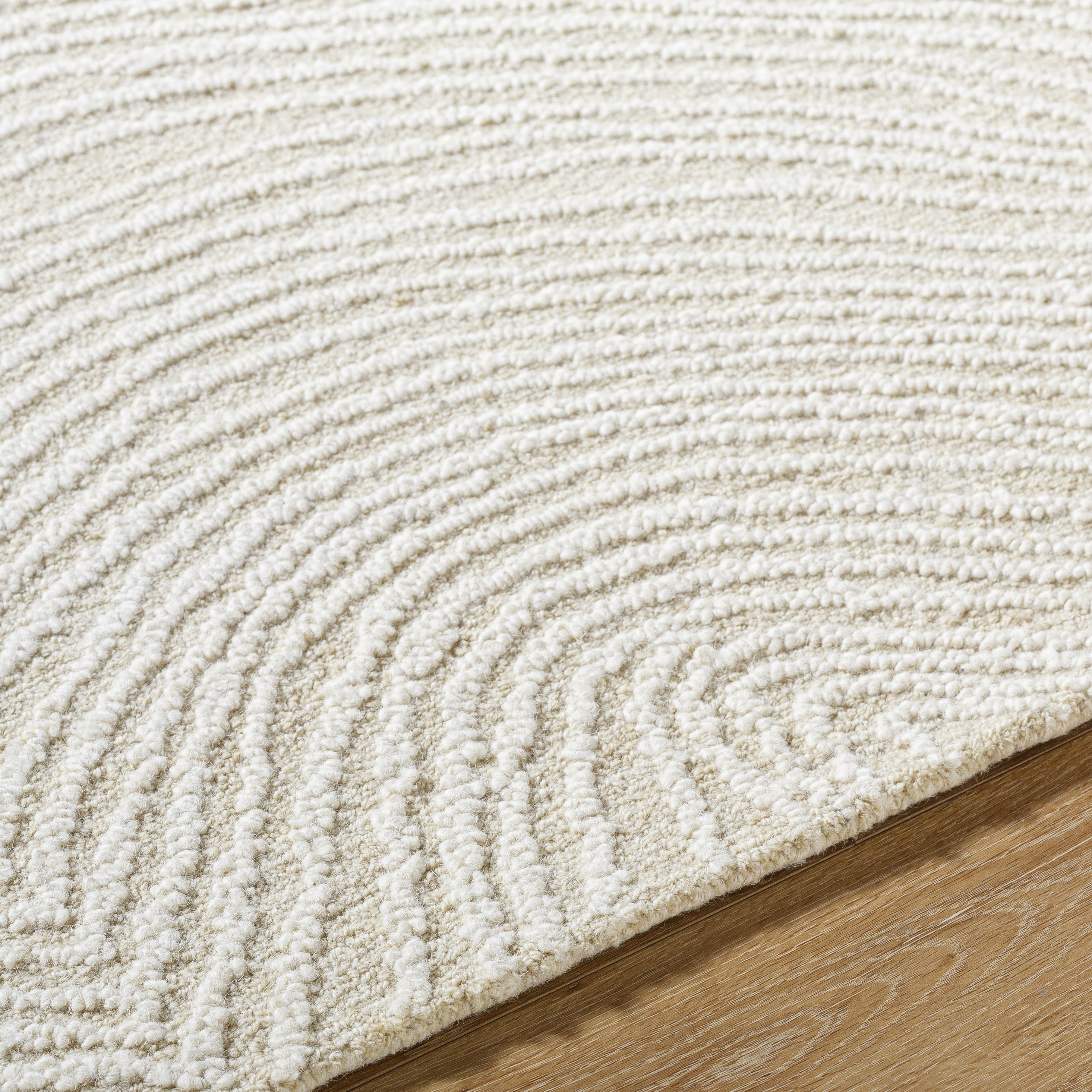 Falcao Beige Indoor 2' x 3' Handmade Rug - Image 3