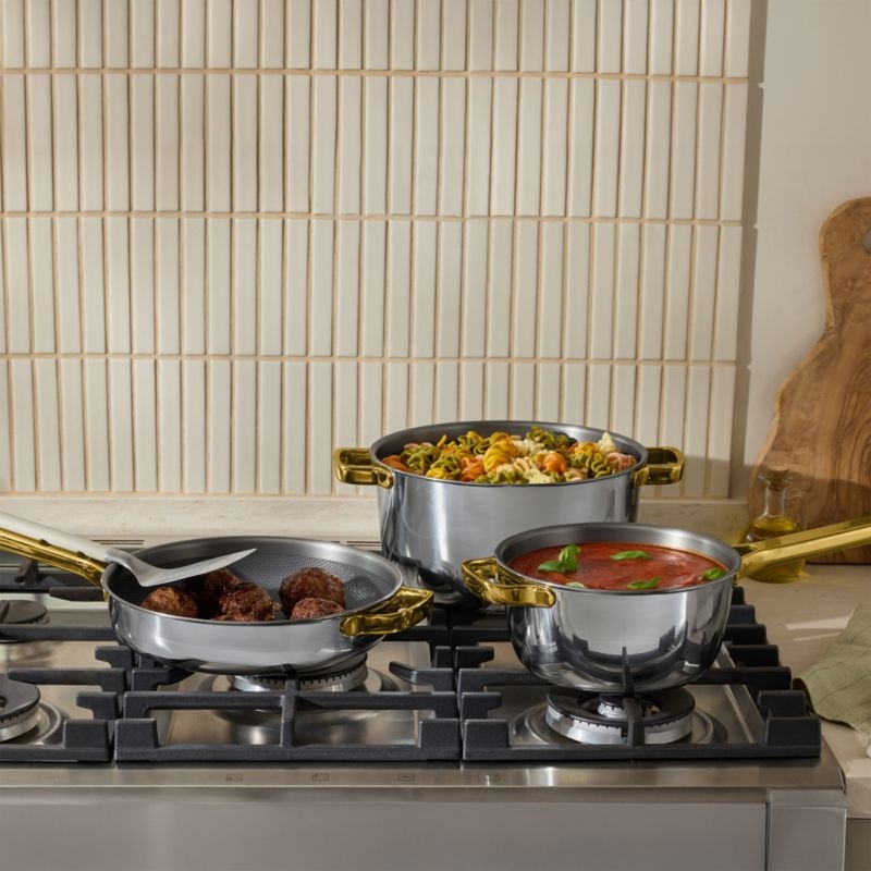 Our Place Titanium Pro Gold 10-Piece Cookware Set - Image 1