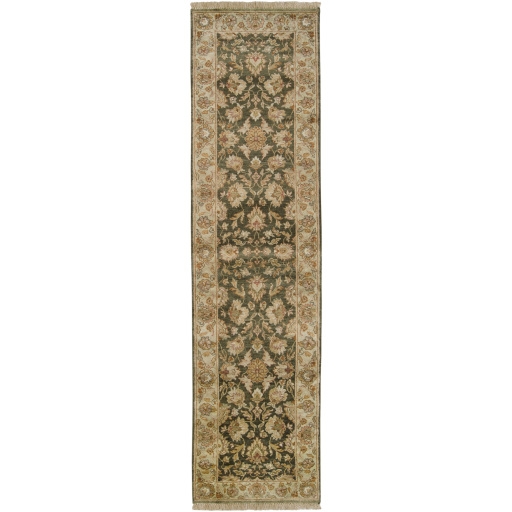 Timeless Brown Indoor 8' x 8' Handmade Rug - Image 0
