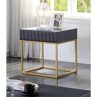 Neponset Metal Base End Table - Image 0