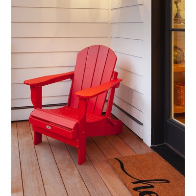 Berngar Plastic Folding Adirondack Chair