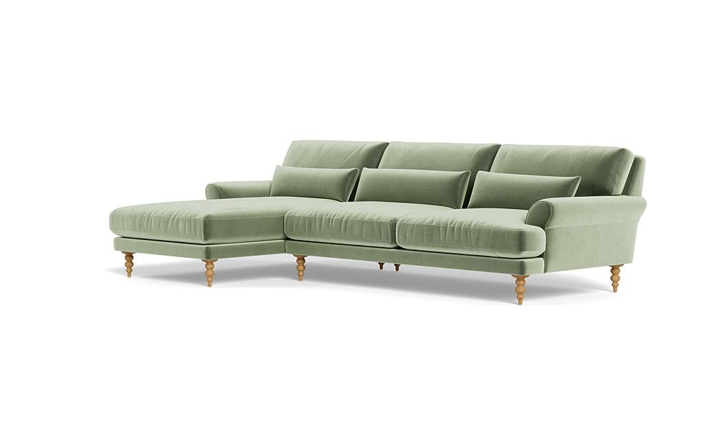 Maxwell Sectional Sofa with Left Chaise by Apartment Therapy - Image 2