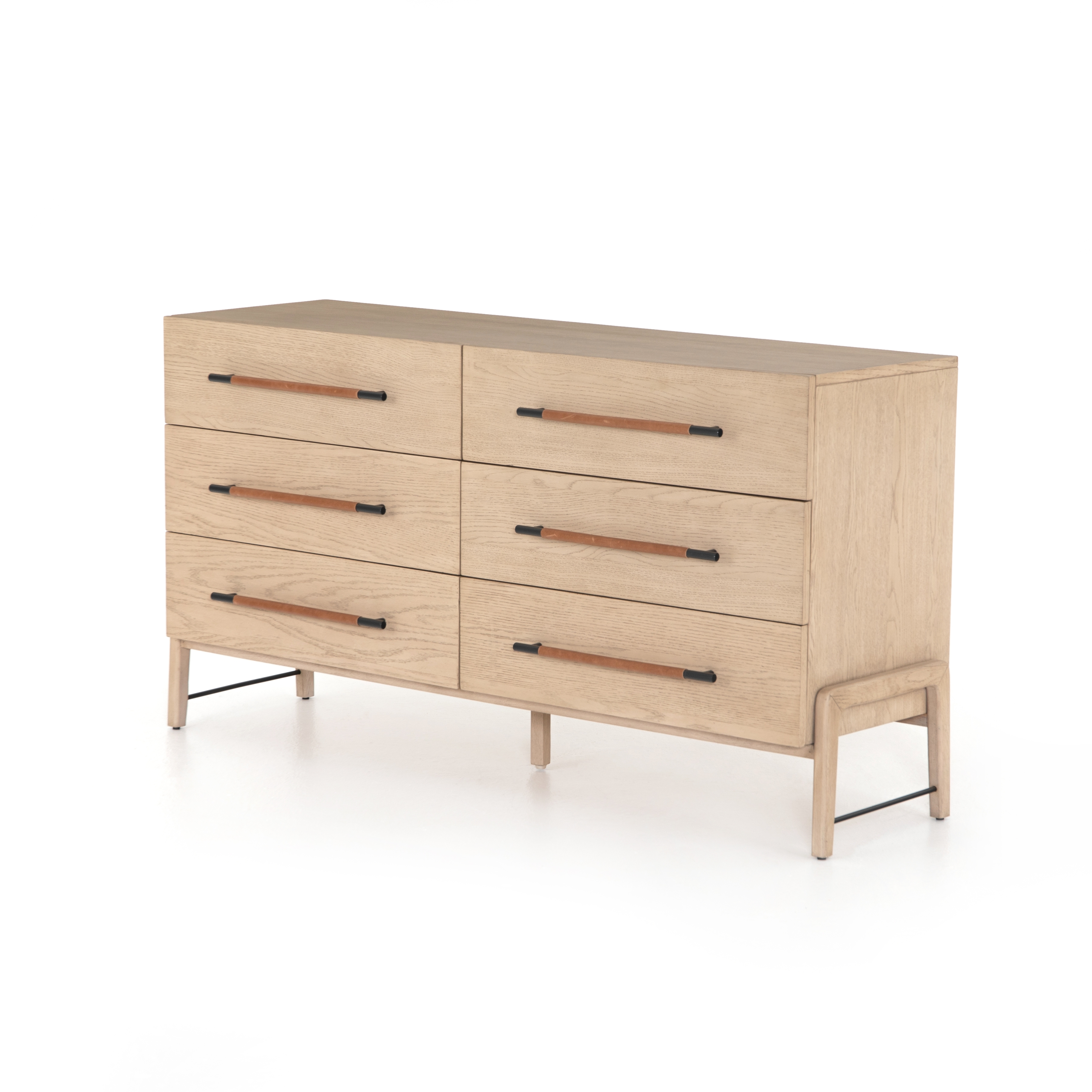 Rosedale 6 Drawer Dresser-Yucca Oak - Image 0