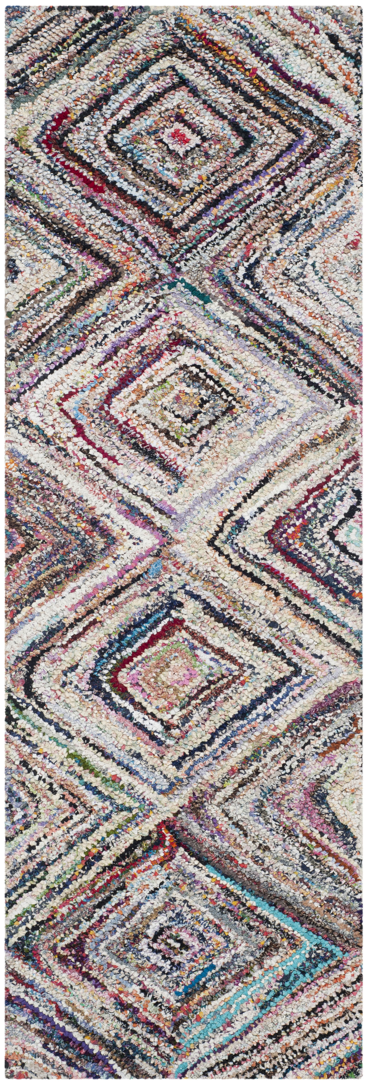 Arlo Home Hand Tufted Area Rug, NAN314A, Multi,  2' 3" X 9' - Image 0