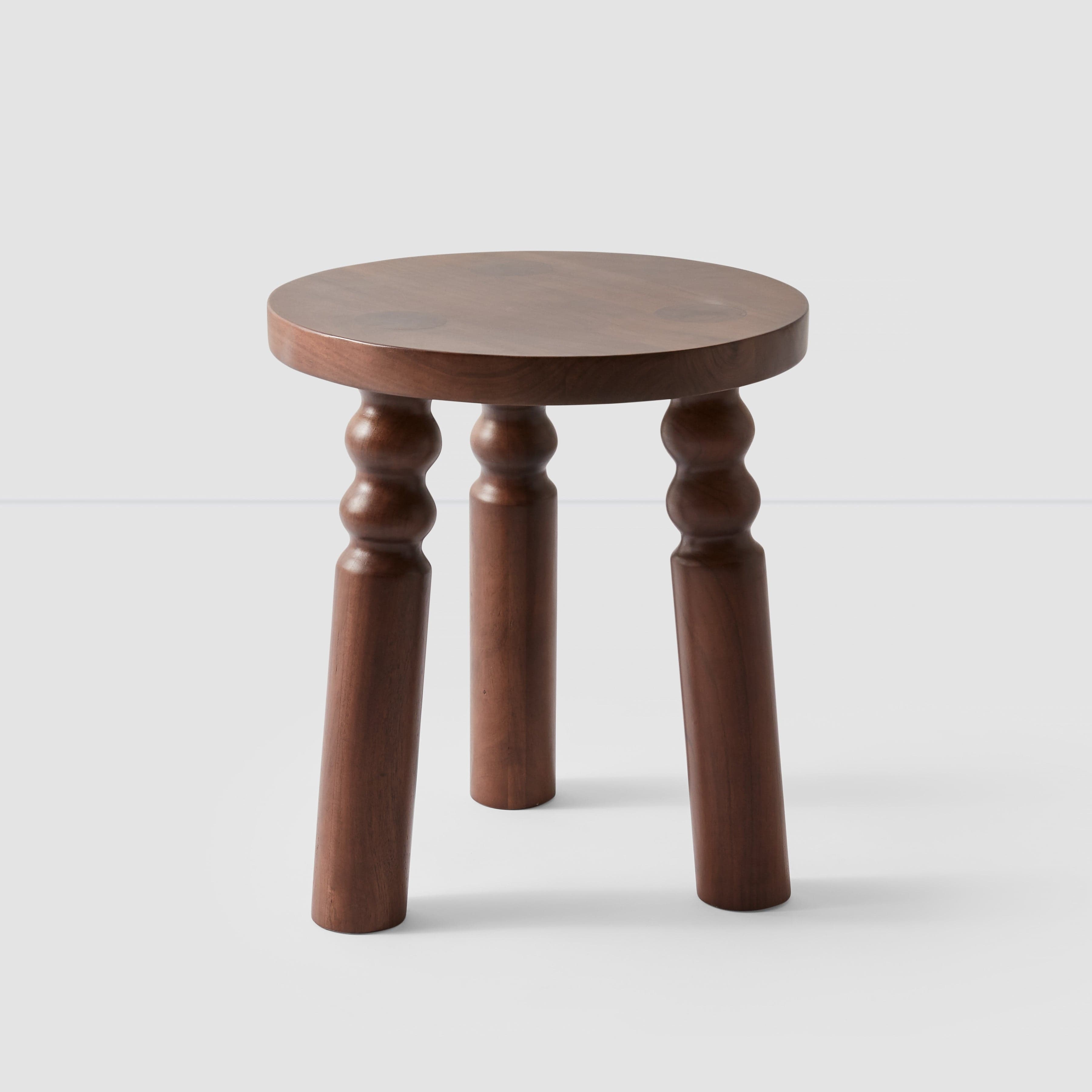 The Citizenry Kovai Wood Stool | Brown - Image 0