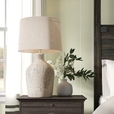 Thyme 30.25" Taupe Table Lamp - Image 0