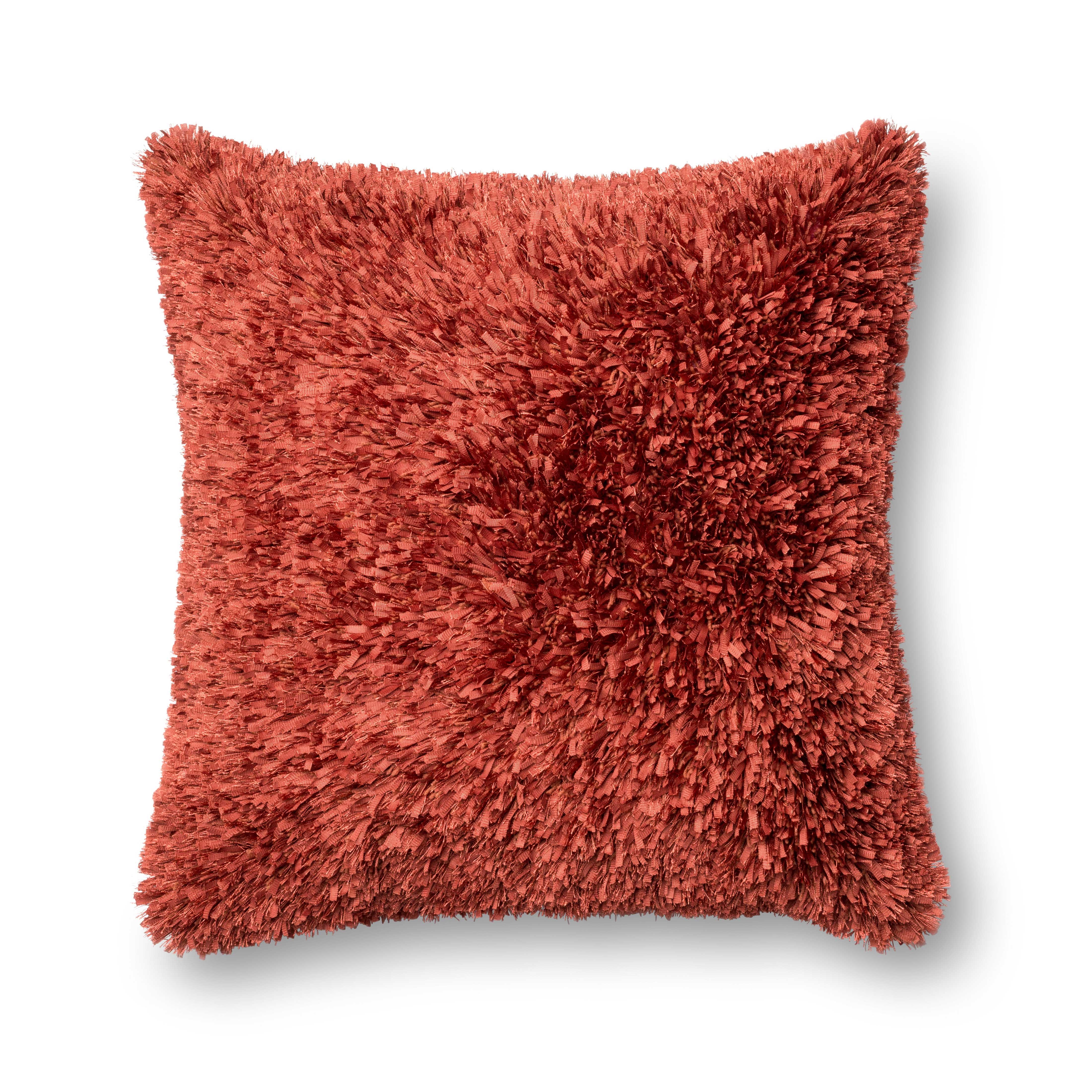 Loloi Pillows Rust 22" x 22" Cover Only - Image 0