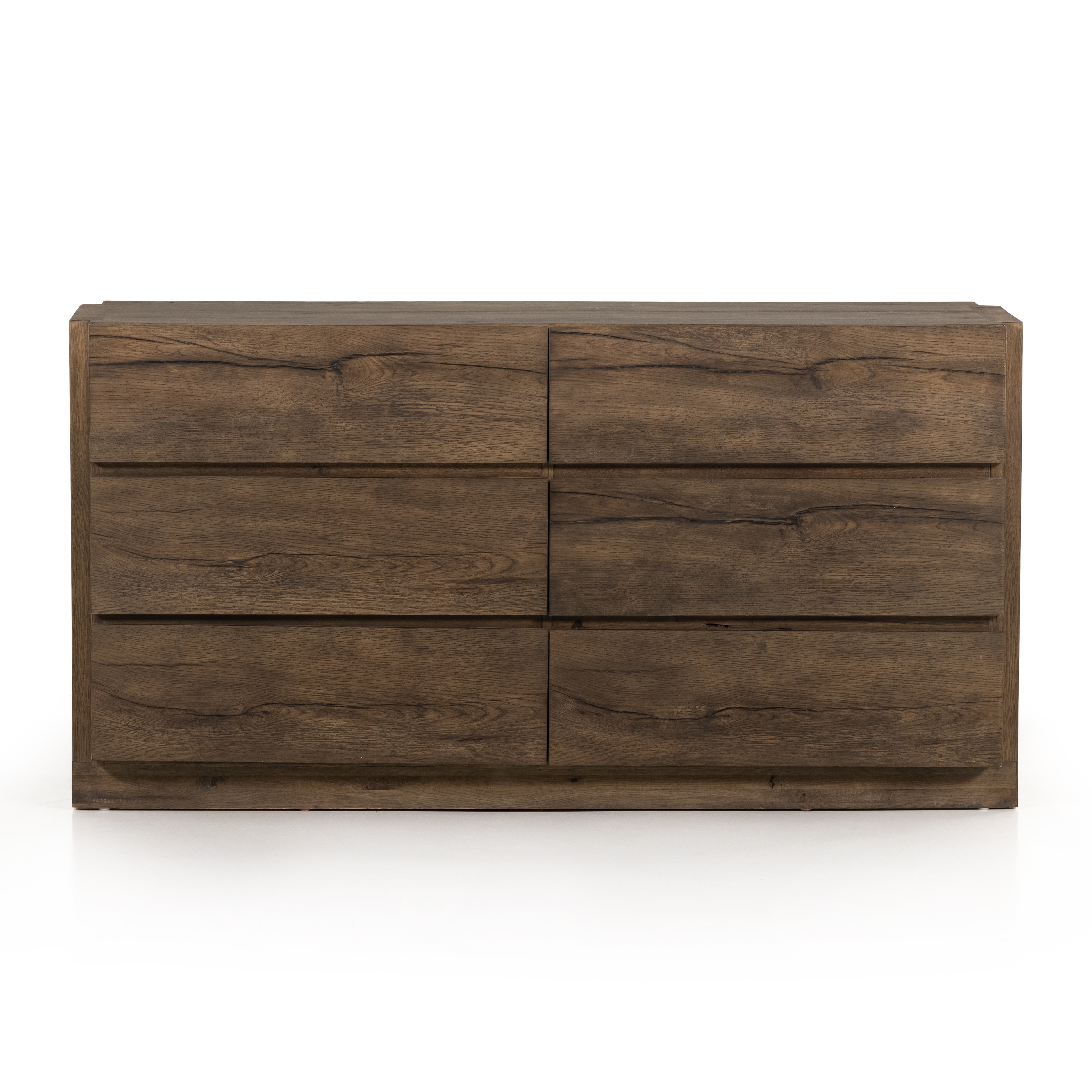 Perrin 6 Drawer Dresser-Rustic Fawn - Image 3