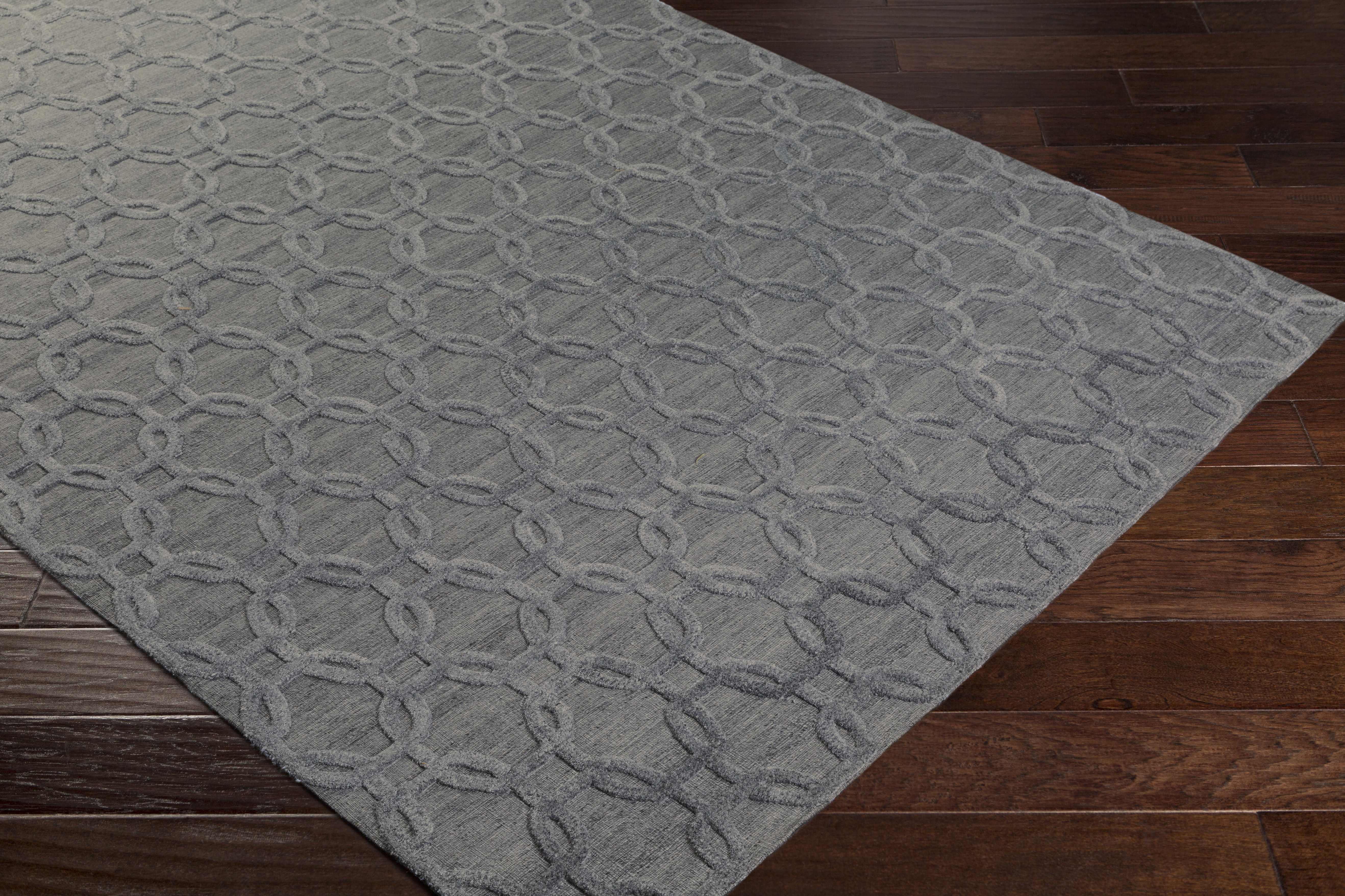 Arete Gray Indoor 2' x 3' Handmade Rug - Image 2