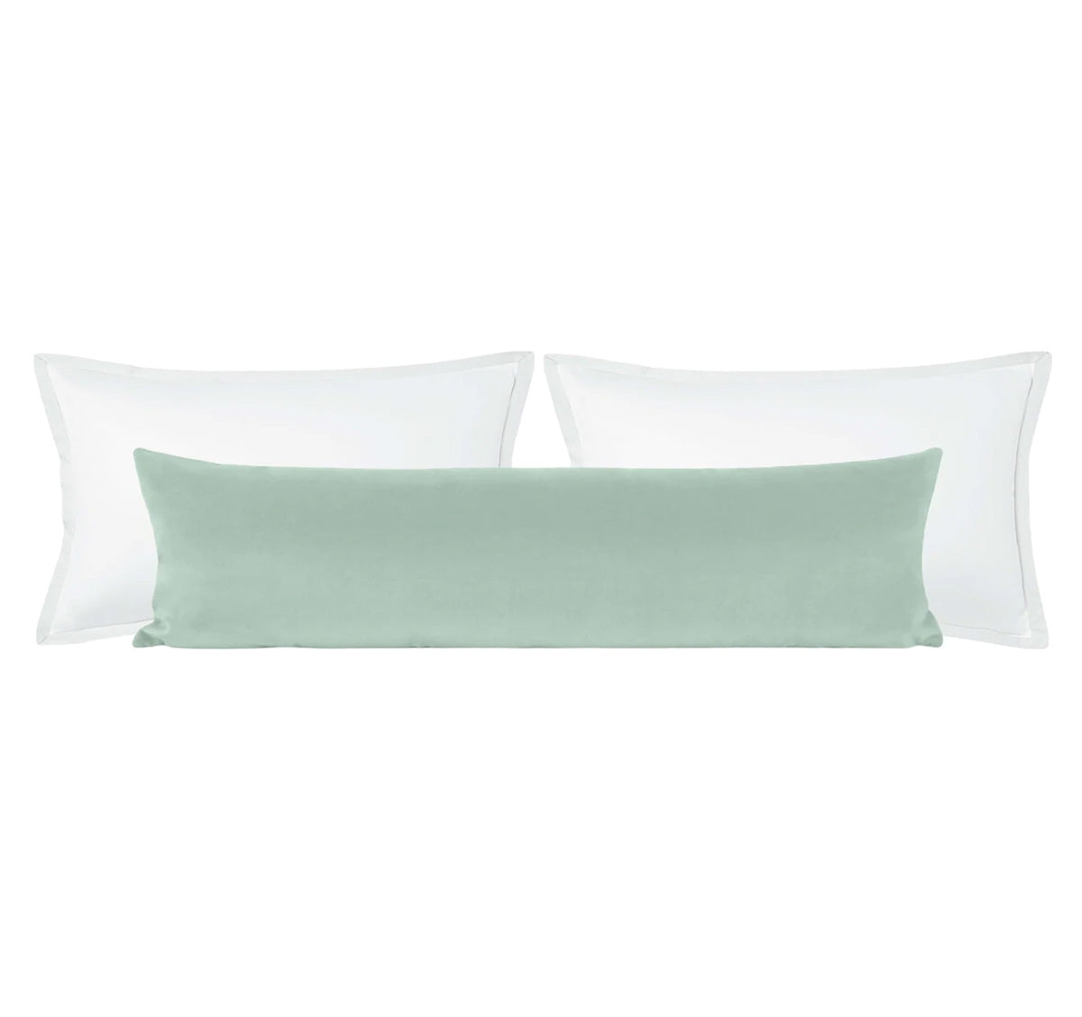 THE XL LUMBAR :: STUDIO VELVET // SEA BLUE - BY THE YARD - Image 0