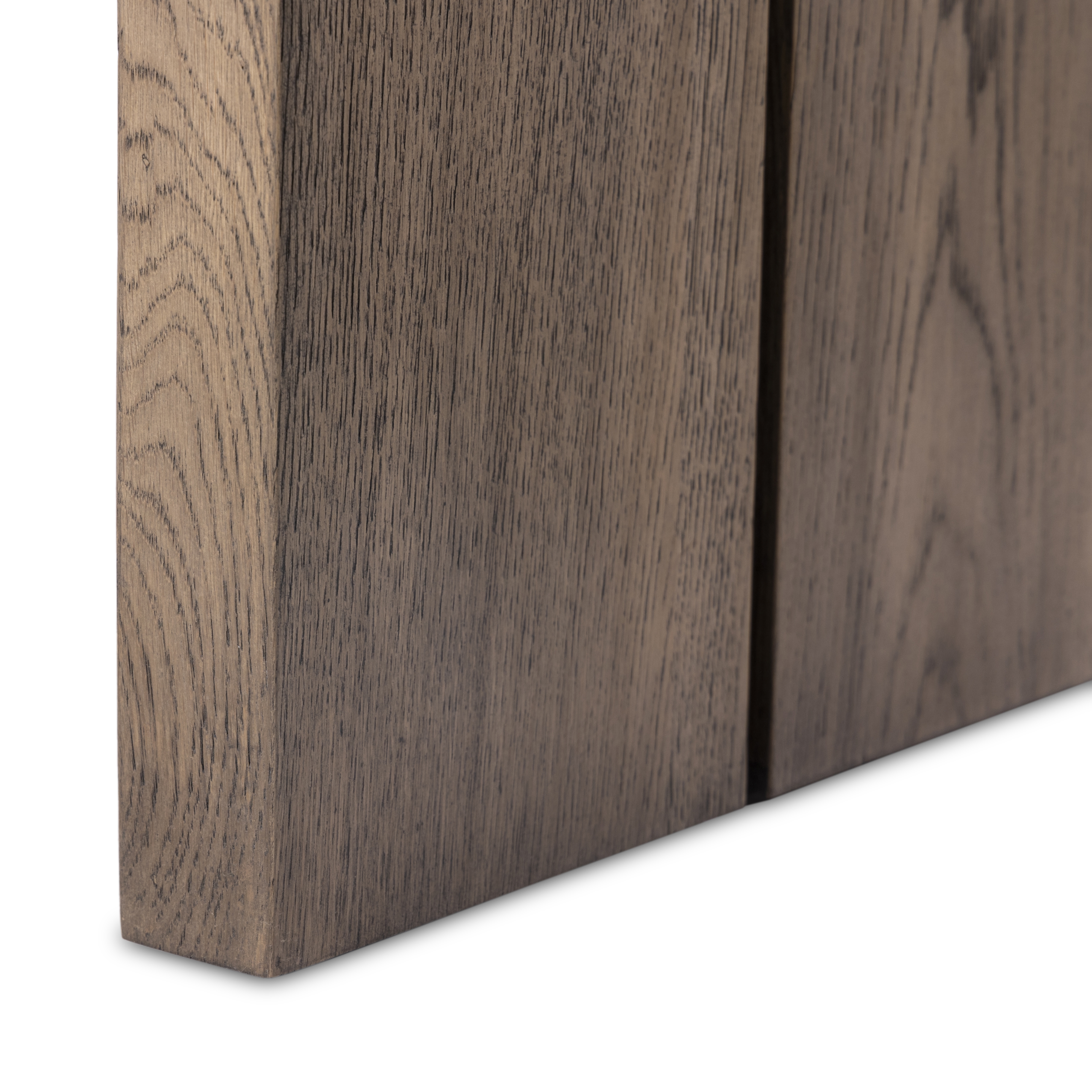 Warby Console Table - Worn Oak Veneer - Image 8