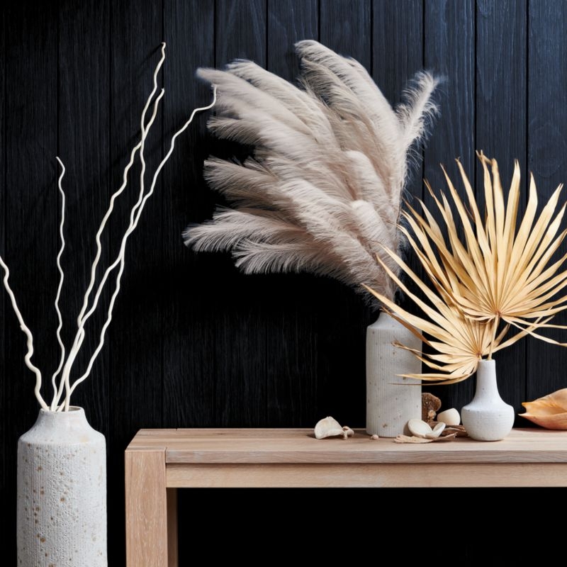 Ema Extra-Large White Ceramic Floor Vase 24" - Image 3