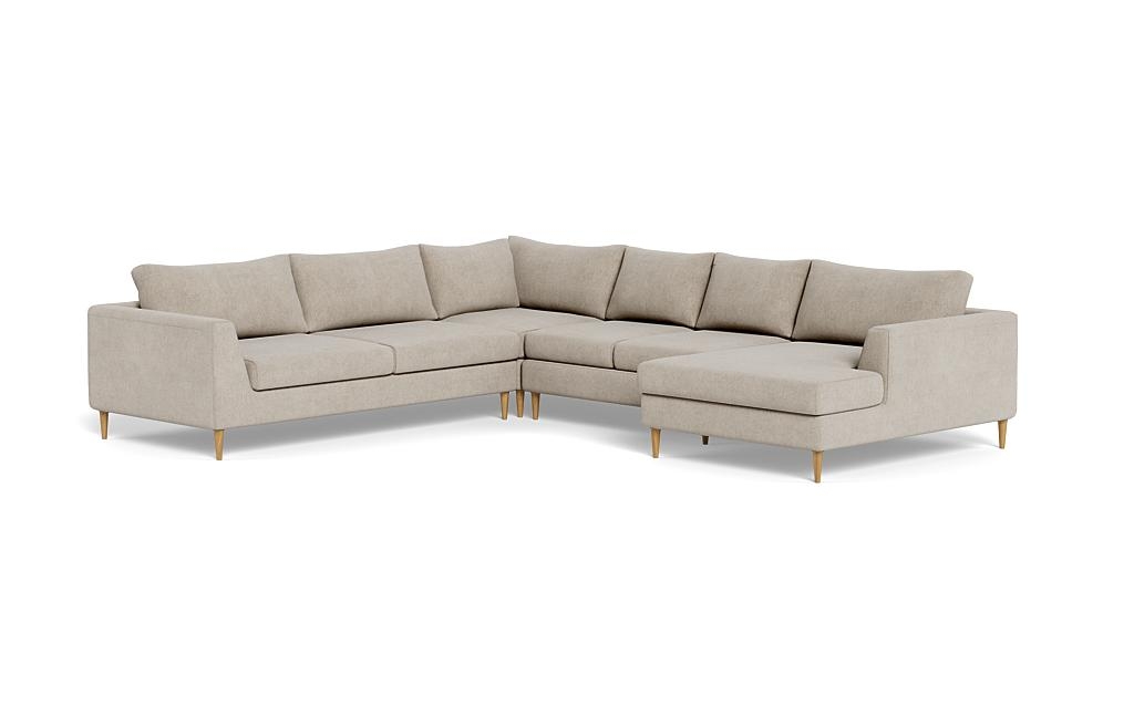Asher Asher 4-Piece Corner Right Chaise Sectional - Image 2