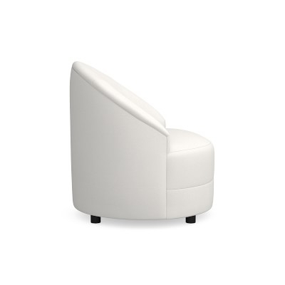 Capri Occasional Chair, Perennials Performance Canvas, White - Image 4