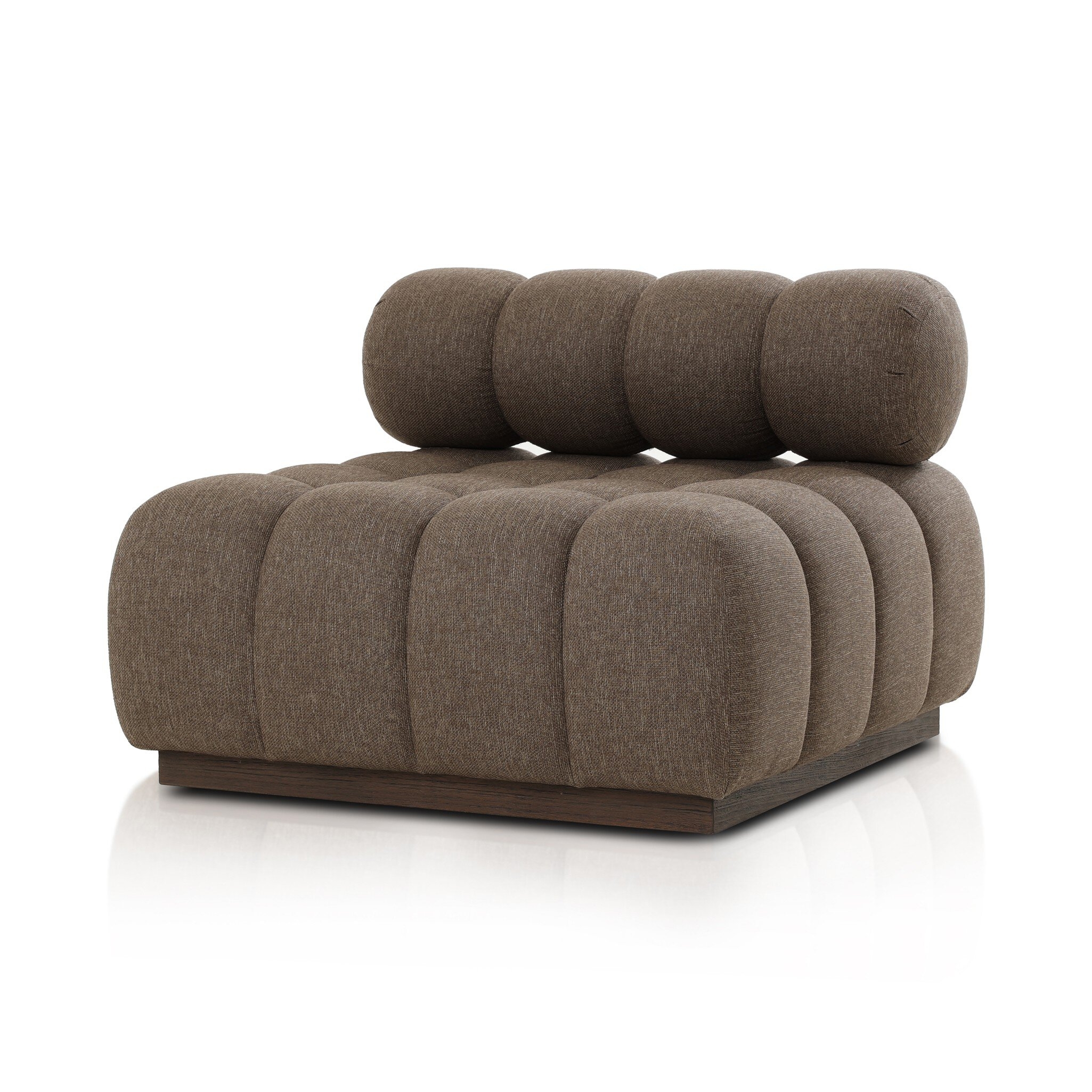 Roma Outdoor Swivel Chair - Ellor Brown - Image 1