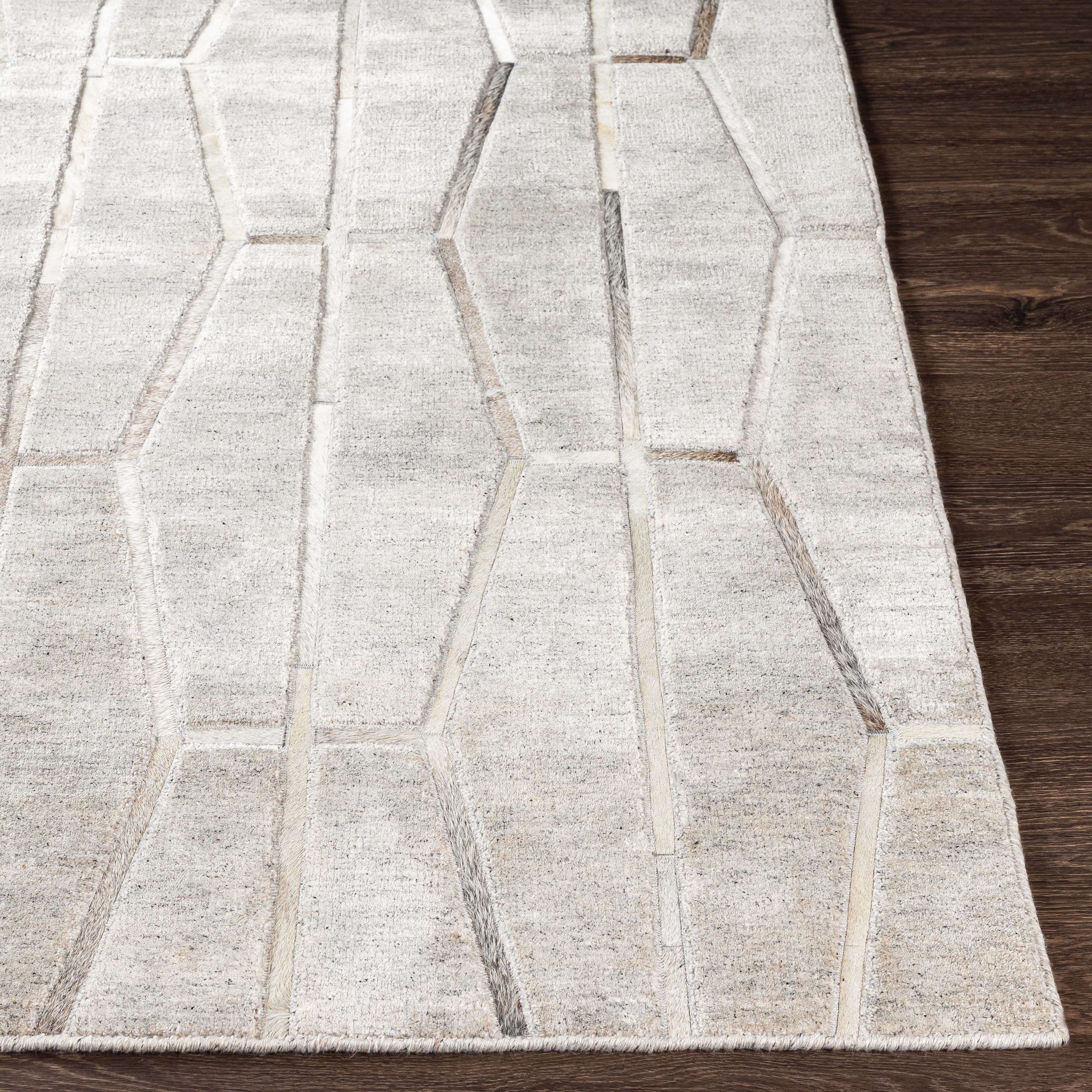 Eloquent Beige Indoor 2' x 3' Handmade Rug - Image 2