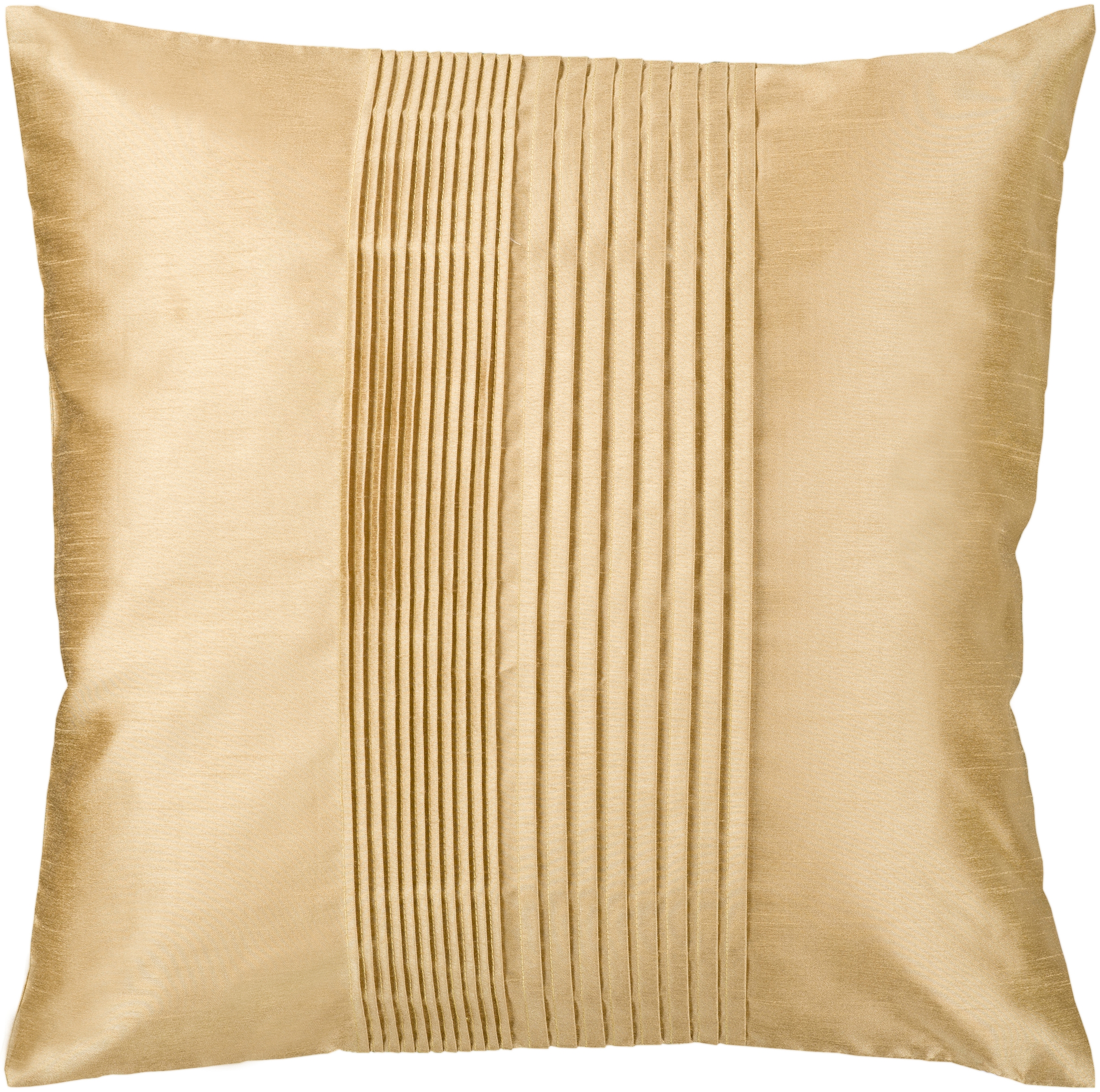 Solid Pleated HH-022 22"L x 22"W Pillow Cover - Image 0