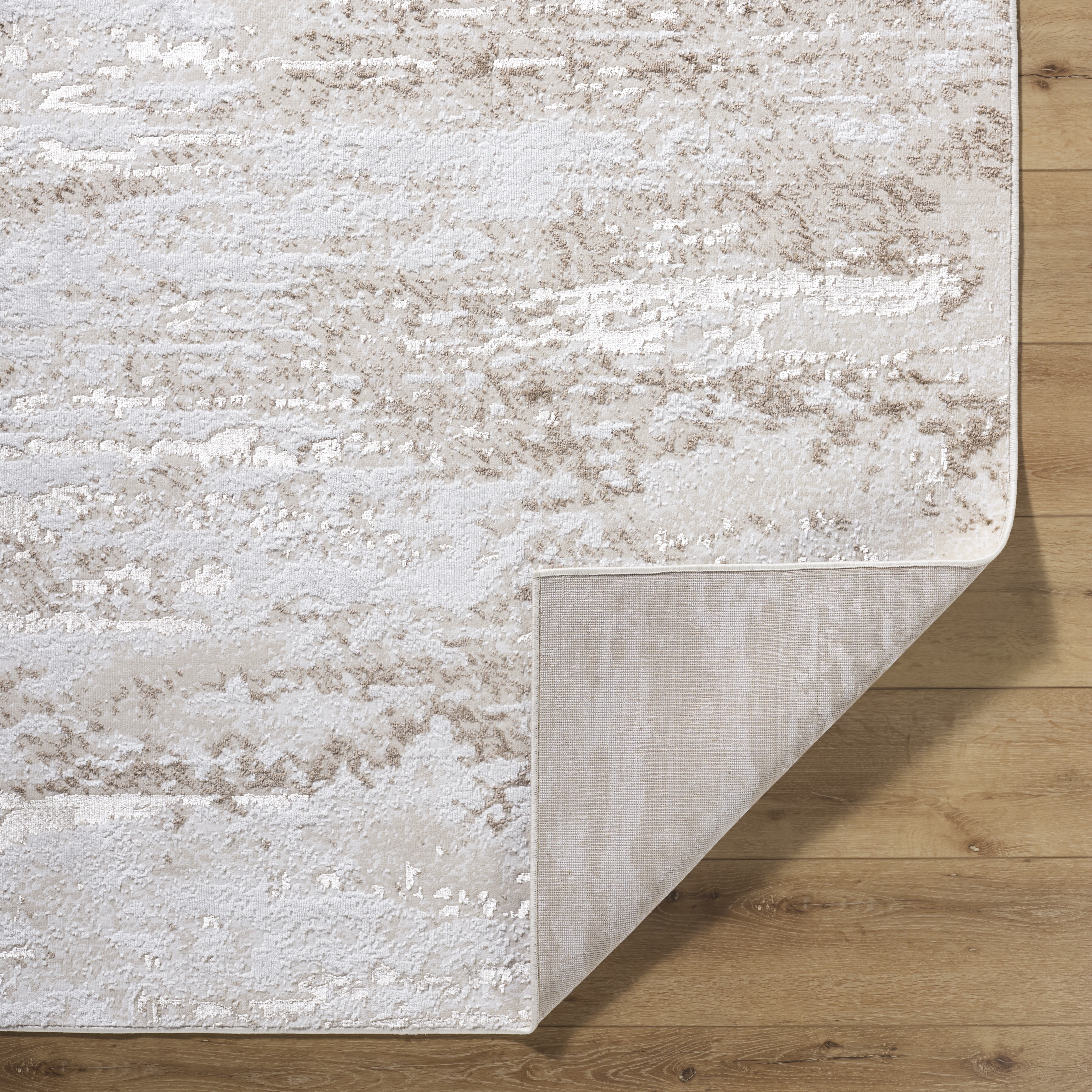 Sunrise Beige Indoor 2' x 2'11" Machine Woven Rug - Image 3