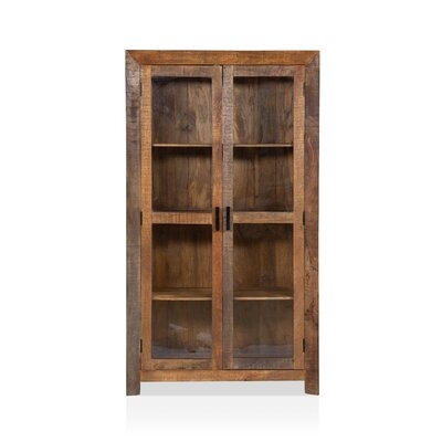 Dallaz Glass And Wood Bookcase - Image 0