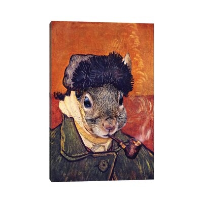 Vincent Selfie by Karen Burke - Wrapped Canvas Painting - Image 0