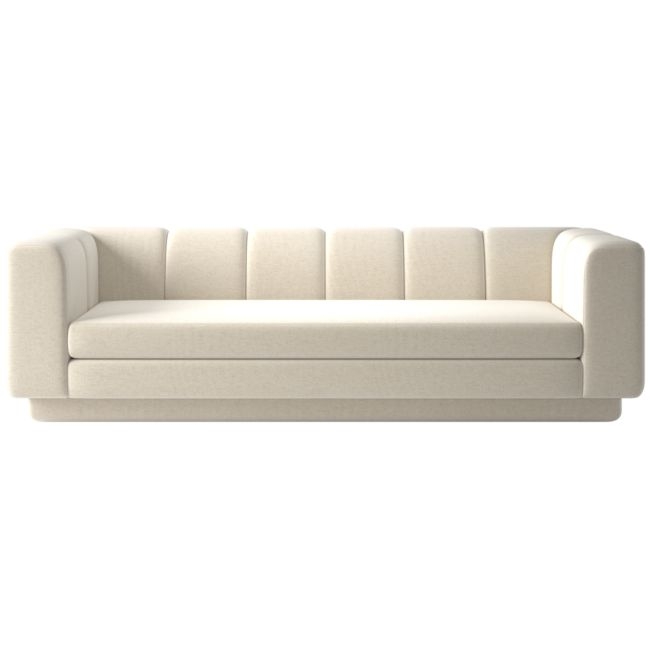 Yarrow 97.5 Sofa Nomad Snow - Image 0