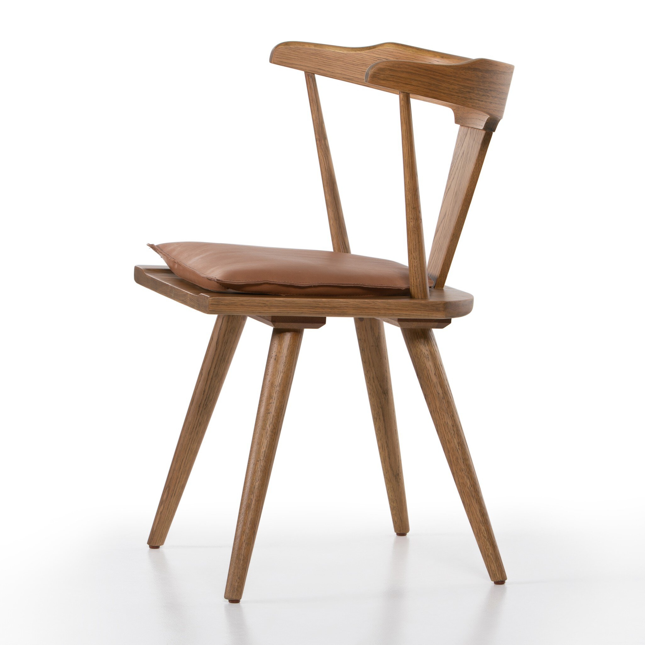 Ripley Dining Chair - Whiskey Saddle - Image 7