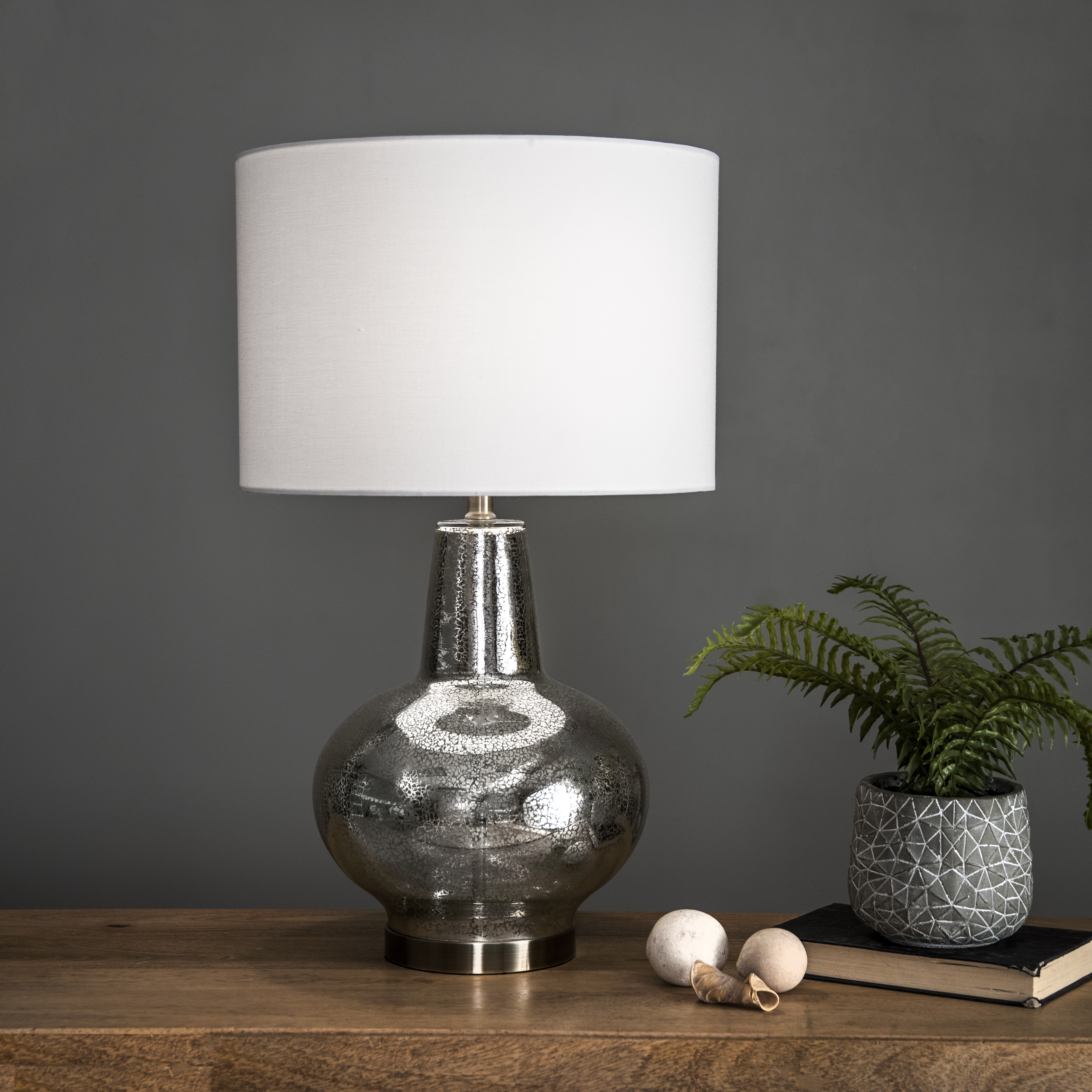 Tustin 28" Glass Table Lamp - Image 0