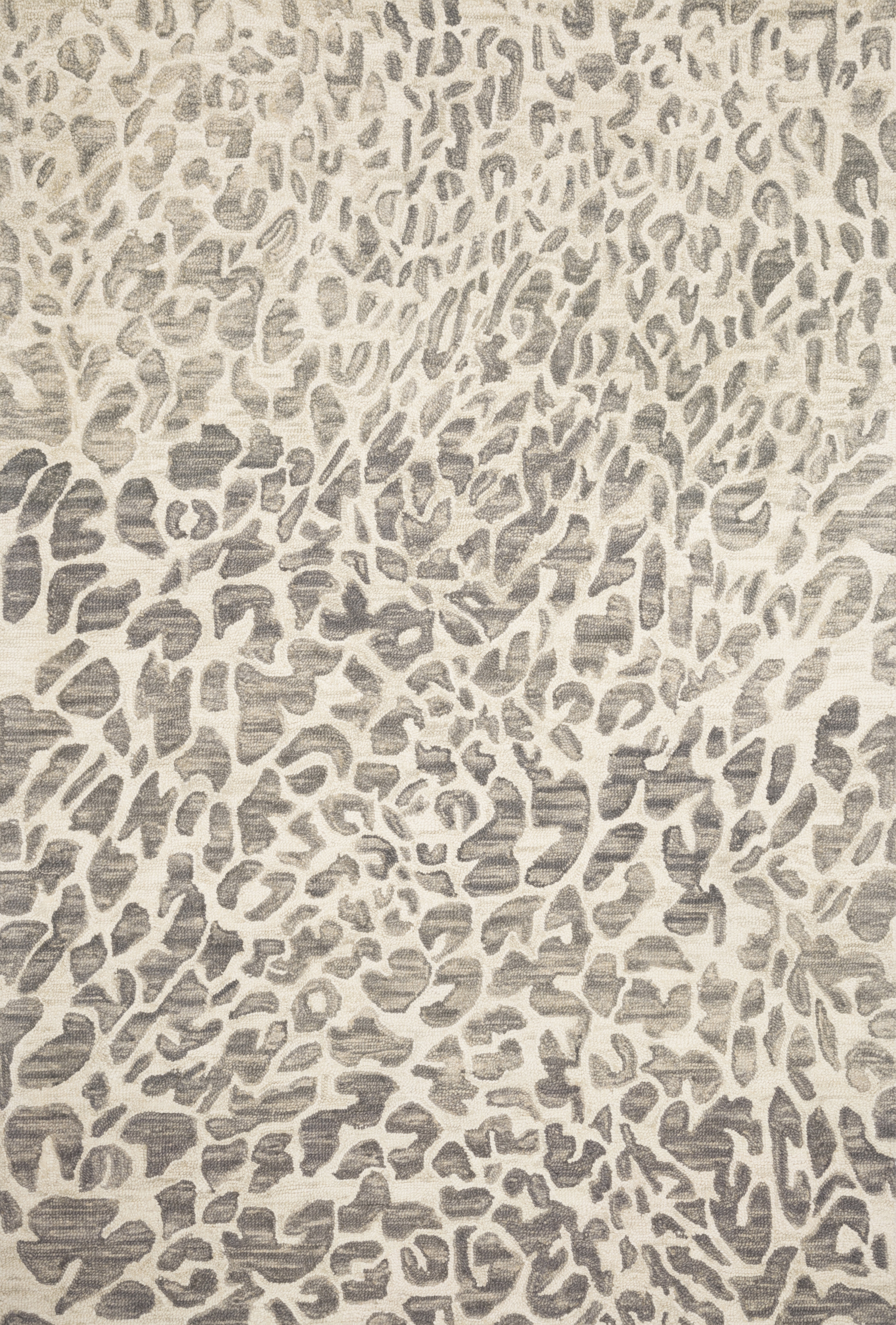 Loloi Masai MAS-02 Grey / Ivory 18" x 18" Sample - Image 0