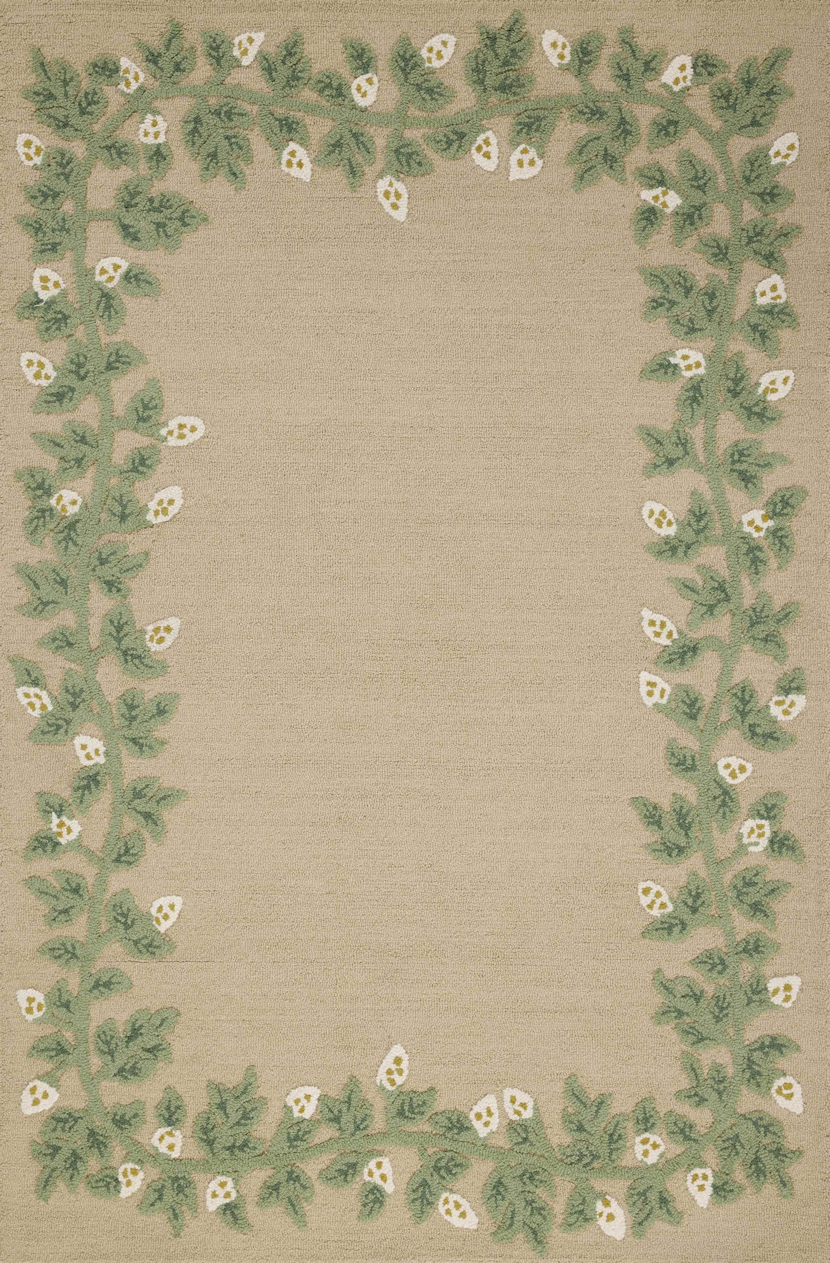 Rifle Paper Co. x Loloi Highgrove Cream 5'-0" x 7'-6" - Image 0