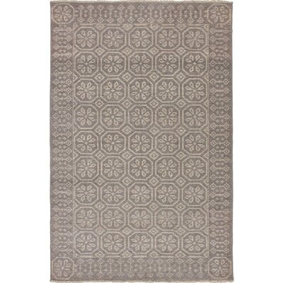 One-of-a-Kind Finken Hand-Knotted Gray 5'7" x 7'8" Wool Area Rug - Image 0