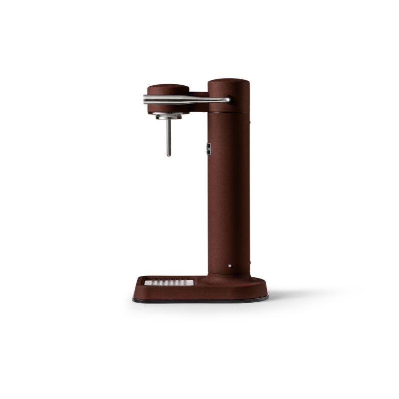 Aarke Carbonator III Matte Burgundy Sparkling Water Maker - Image 3