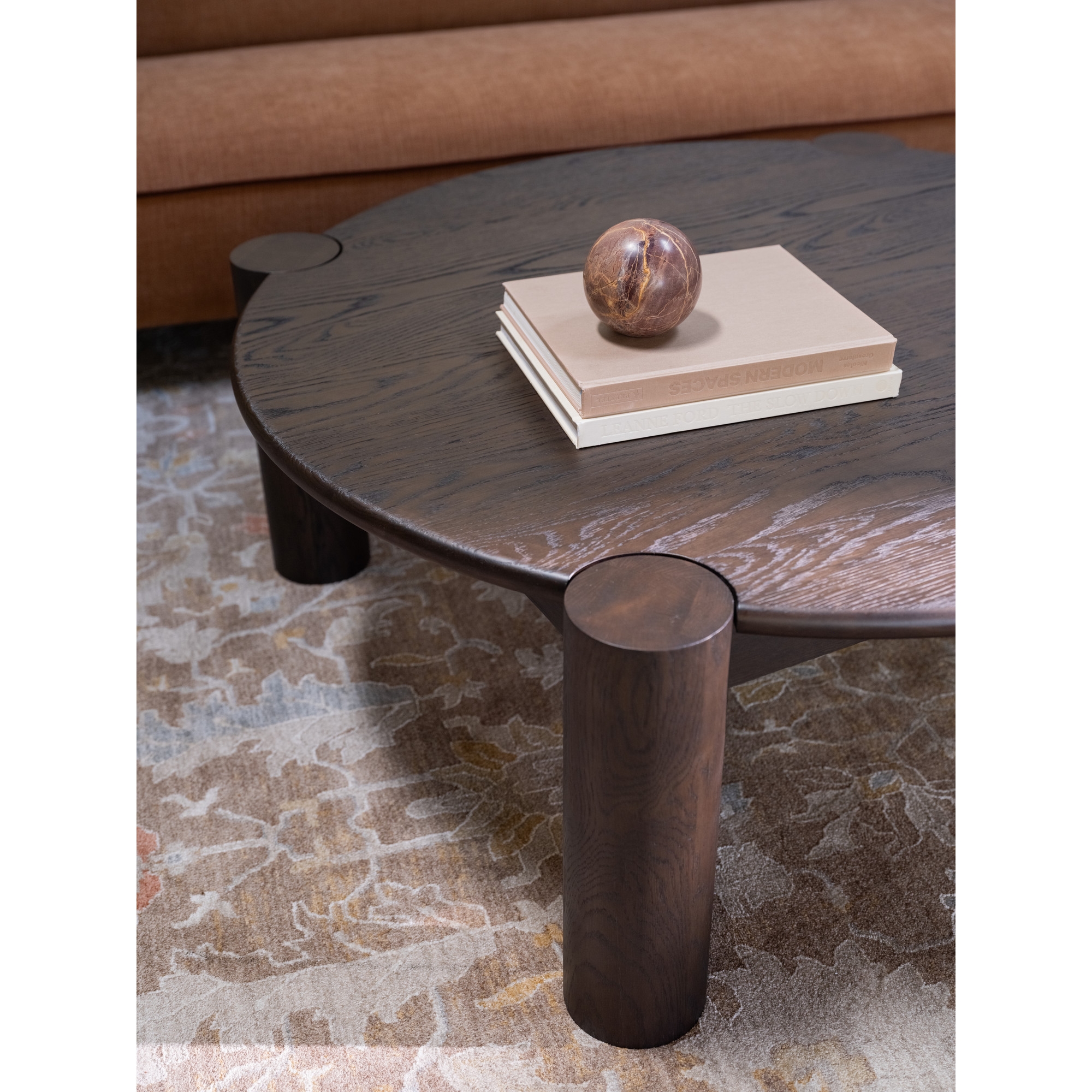 Jack Coffee Table Brushed Dark Brown - Image 6