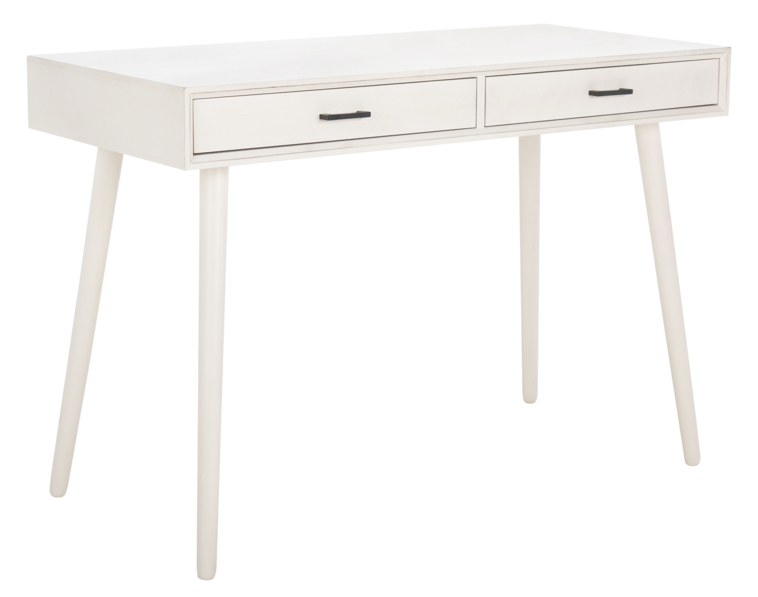O'Dwyer 2 Drawer Desk - Distrssed White - Safavieh - Image 7