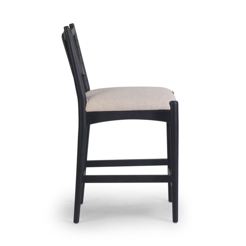 Haddon Black Rush Counter Stool - Image 5